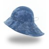 Dámská letní čepice s kšiltem Krumlovanka 440945 modrá