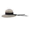Letní slaměnný klobouk TONAK Brim Hat Vita Stella 35040 black