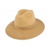Plstěný klobouk TONAK Fedora Duo Pastel 53708/20/Q7053 světle béžová-béžová