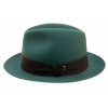 Plstěný klobouk TONAK Fedora Cornfeld 21146/17/Q4042 modrozelený