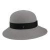 Plstěný klobouk TONAK 53646/19/Q8011 šedý