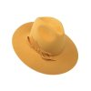Dámský plstěný klobouk TONAK 52727/14 Q0108 žlutý