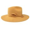 Dámský plstěný klobouk TONAK 52727/14 Q0108 žlutý