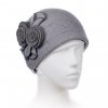 Dámská čepice W-0089/529 šedá
