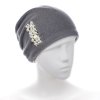 Dámská zimní čepice W-0238/308 šedá