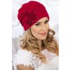 Dámská zimní čepice W-0240/001 červená