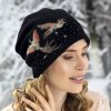 Dámská zimní čepice W-0258/018 černá