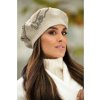 Dámský baret  W-0390/960 béžový