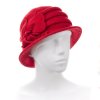 Dámský zimní kloboučekW-0168/001 červený