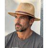 Letní pánský slaměný klobouk FEDORA Fa-41018 paglia