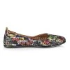 Dámské baleríny IB-0693-23515D black multicolor