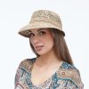 Letní dámský  klobouk z hrubé mořské trávy 0931