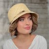 Letní dámský klobouk Bucket z trávy Paglia P-0005