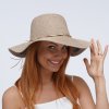 Béžový letní dámský klobouk Fa-42644