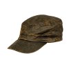 Hnědá nepromokavá kšiltovka z Eko-kůže Fiedl cap Ba-31627159