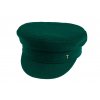 Kapitánka - čepice s kšiltem TONAK 006/19 tmavě zelená