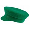 Kapitánka - čepice s kšiltem TONAK 006/19-C6439/4/1 zelená