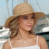 Dámský nemačkavý slaměný klobouk Big Brim z rafie natural P-3161128R - nf