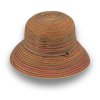 Letní nemačkavý klobouk Bucket Ba-30245514-100 s regulací velikosti - oranžový