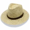 Letní klobouk Fedora z trávy 100% Paglia - slamák P-2521083