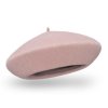 Světle starorůžový baret FLORA 100% vlna WOOLMARK W-baret/540 (M)