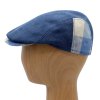 Bekovka Duck voděodolná P-18205BL - modrá  s kostkovaným kšiltem