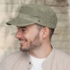 Bavlněná kšiltovka Armycap - wash cotton khaki s regulací velikosti Ba-31627930-702