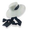 Dámský letní bílý klobouk - Big Brim Hat