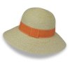 Dámský letní klobouk s regulací velikosti přírodní varianty  P-12829