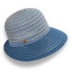 KRUMLOVANKA Dámský slaměný klobouk s kšiltem 2 varianty - nemačkavý Ba-35423035