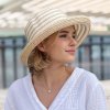 Krumlovanka Dámský letní klobouk béžový Fa-44733