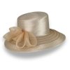 Dámský slavnostní klobouk - krémový C-070