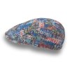 Bavlněná bekovka unisex flat cap 100% cotton canvas print Ba-31790997-998