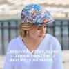 Bavlněná bekovka unisex flat cap 100% cotton canvas print Ba-31790997-998