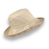 Dámský látkový letní klobouk - béžový An-15066HH
