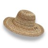 Dámský letní slaměný klobouk - béžový Fa-44752