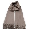 Maxi šála - taupe Cashmere Sensation 68x200 cm - jemná P-72662-TP