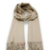 Maxi šála - béžová Cashmere Sensation 68x200 cm - jemná P-72662-BGC