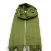 Maxi šála Cashmere Sensation 68x200 cm - olivově zelená - jemná - hřejivá P-72662-K