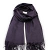 Maxi šála - fialová Cashmere Sensation 68x200 cm - jemná P-72662-PRUNE