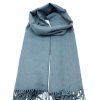 Maxi šála Cashmere Sensation 68x200 cm - modrá melanž - jemná P-72662-J.MIX