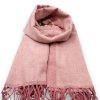 Šála s ovčí vlnou Cashmere Sensation 68x200 cm - růžová melanž - hřejivá P-72651-RS