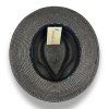 Luxusní nemačkavý černý klobouk Fedora Göttmann Hemingway  22-597/18