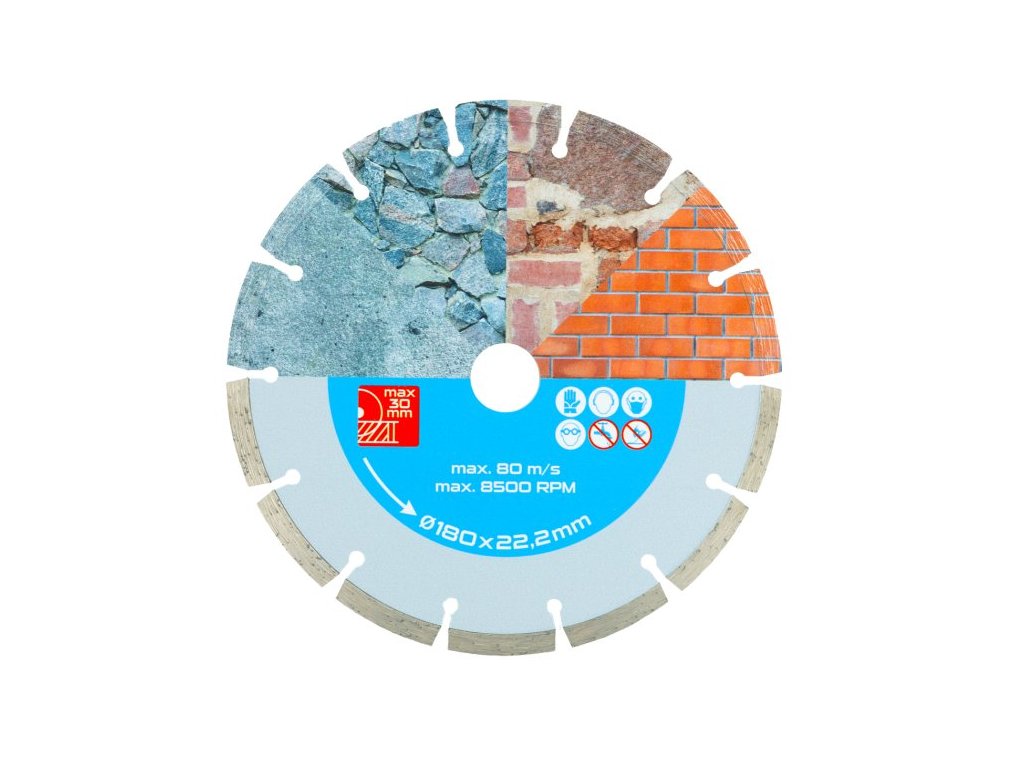 Kotouč diamantový WESTBERG 180x2.3x22.2mm segment