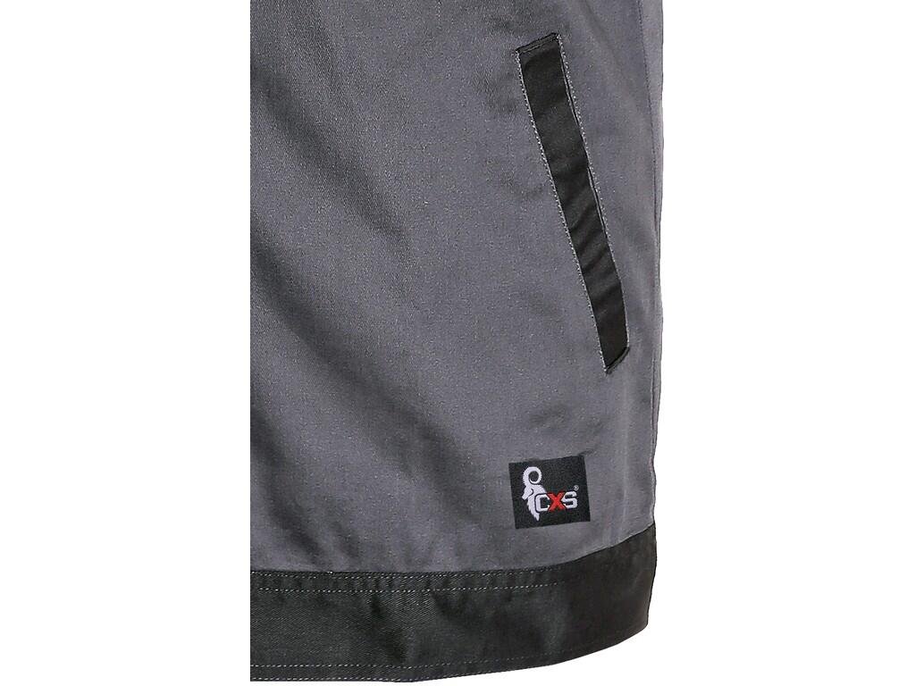 Blůza CXS PHOENIX PERSEUS, pánská, šedo-černá (Velikost 46)