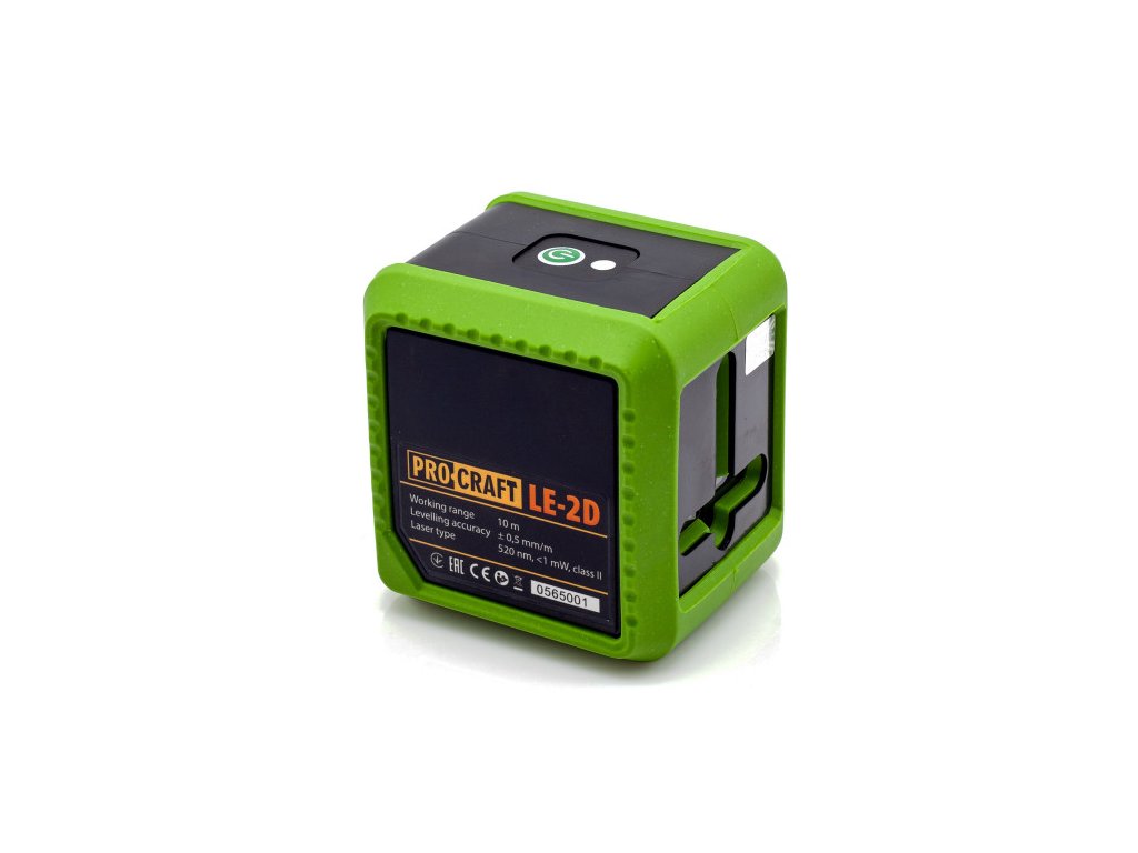3490 laser zeleny liniovy krizovy samonivelacni procraft le 2d le 2d
