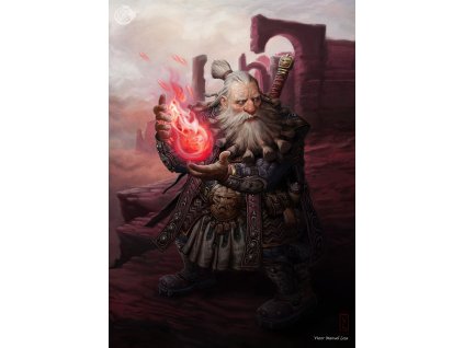 plakat jeskyne a draci trpaslik carodej 622984a5db9f5