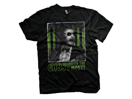Tričko Beetlejuice - Ghost With The Most - Velikost: M (Velikost M)