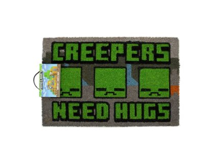 rohozka minecraft creepers need hugs 68d26dda9cc33