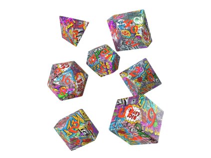 sada kostek full art dice set graffiti 686f8afb9c125